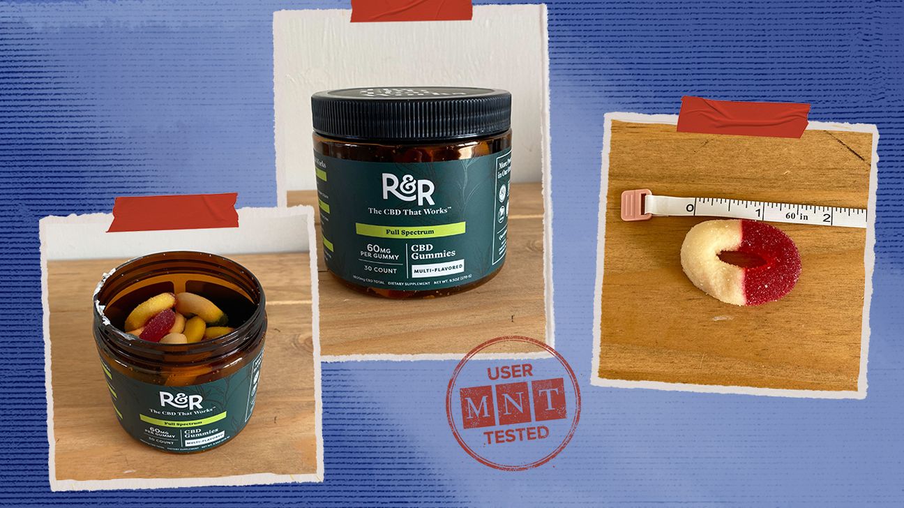 MNT tester images of R&R gummies