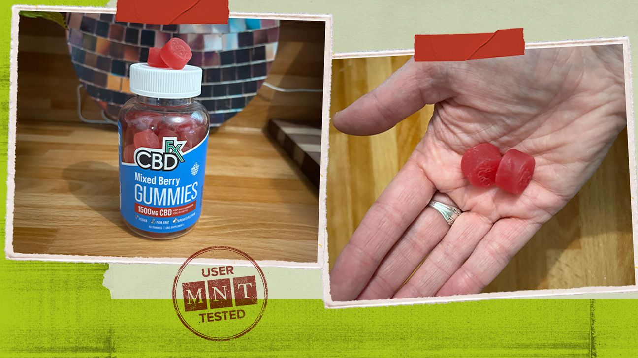 Our testers Brooke Piperato and Anne Arntson tried CBDfx Mixed Berry Gummies.