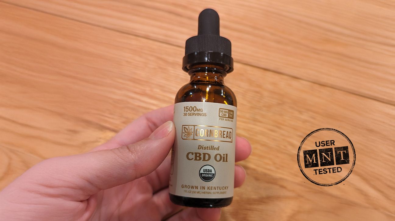 Laramy tried Cornbread Hemp Distilled CBD Oil Photos courtesy of Laramy Applekamp