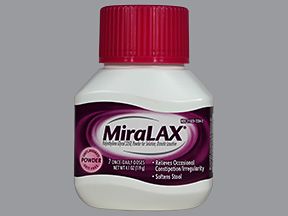 Miralax Dosage Side Effects Uses