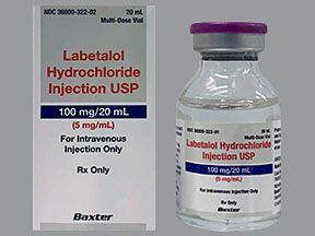 Labetalol Hydrochloride Tablets, USP 100 mg, 200 mg and 300 mgRx only