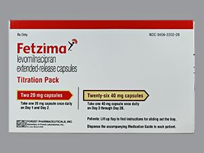 Fetzima Levomilnacipran Side Effects