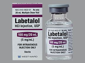 Labetalol (Trandate) - Side Effects, Interactions, Uses, Dosage