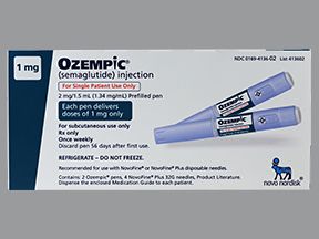 Ozempic (Semaglutide) 1 mg, 1 Pen (3ml)