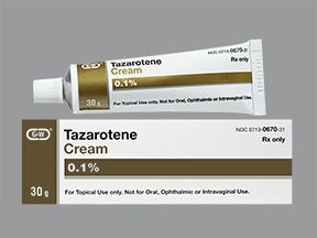 Tazarotene cream discount