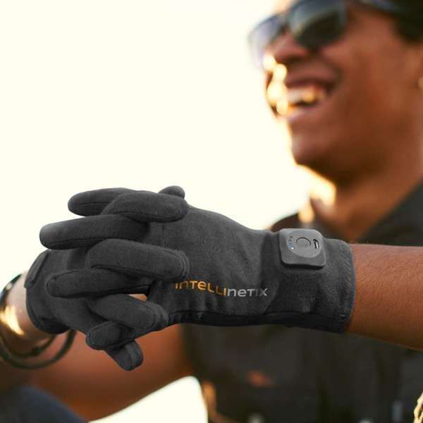 Intellinetix Vibrating Therapy Gloves - Large