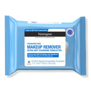 Neutrogena Fragrance-Free Cleansing Makeup Remover Face Wipes - 25 ct