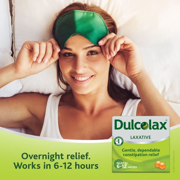 Dulcolax Laxative, Overnight Relief -  50 ct