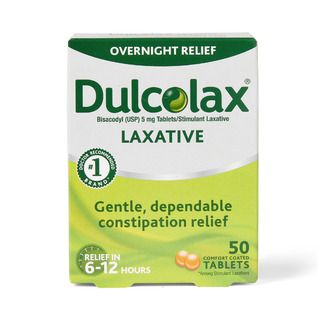 Dulcolax Laxative, Overnight Relief -  50 ct