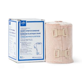 Medline Firm-Wrap Short Stretch Bandage, 3.15 in x 5.47 yd