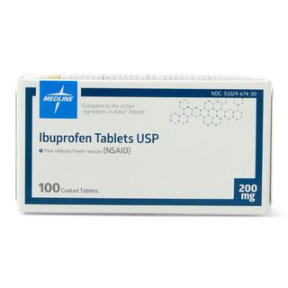 Medline Ibuprofen Tablets, 200 mg - 100 ct