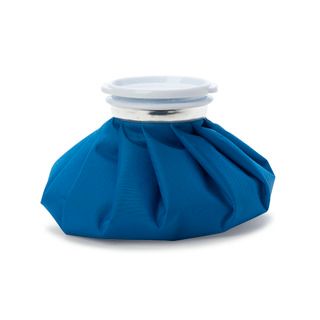 Medline English-Style Ice Cap Reusable Ice Bag, Blue - 7"