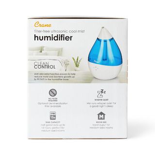 Crane Droplet Ultrasonic Cool Mist Humidifier - 0.5 Gallon