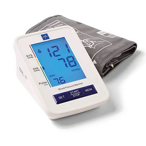 Medline Automatic Digital Blood Pressure Monitor with Adult Upper Arm Cuff