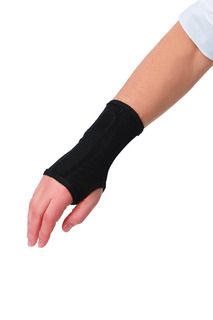 Medline Carpal Tunnel Glove with Flexible Splint - Large