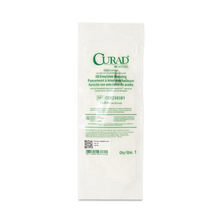 Curad Sterile Oil Emulsion Nonadherent Gauze Dressings - 3" x 8" - 1 ct
