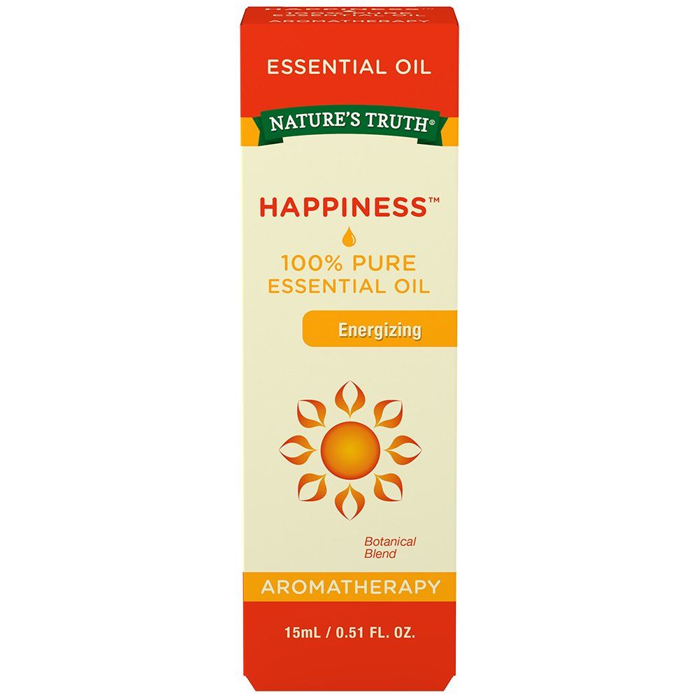 Nature's Truth Aromatherapy Essential Oil, Happiness - 0.51 fl oz