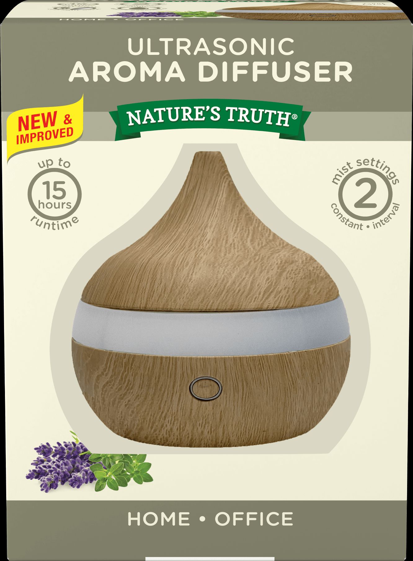 Nature's Truth Ultra-Sonic Aromatherapy Diffuser