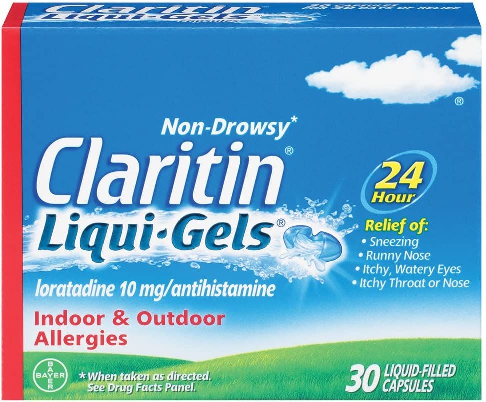Claritin Liqui-Gels Allergy Relief, 10 mg - 30 ct