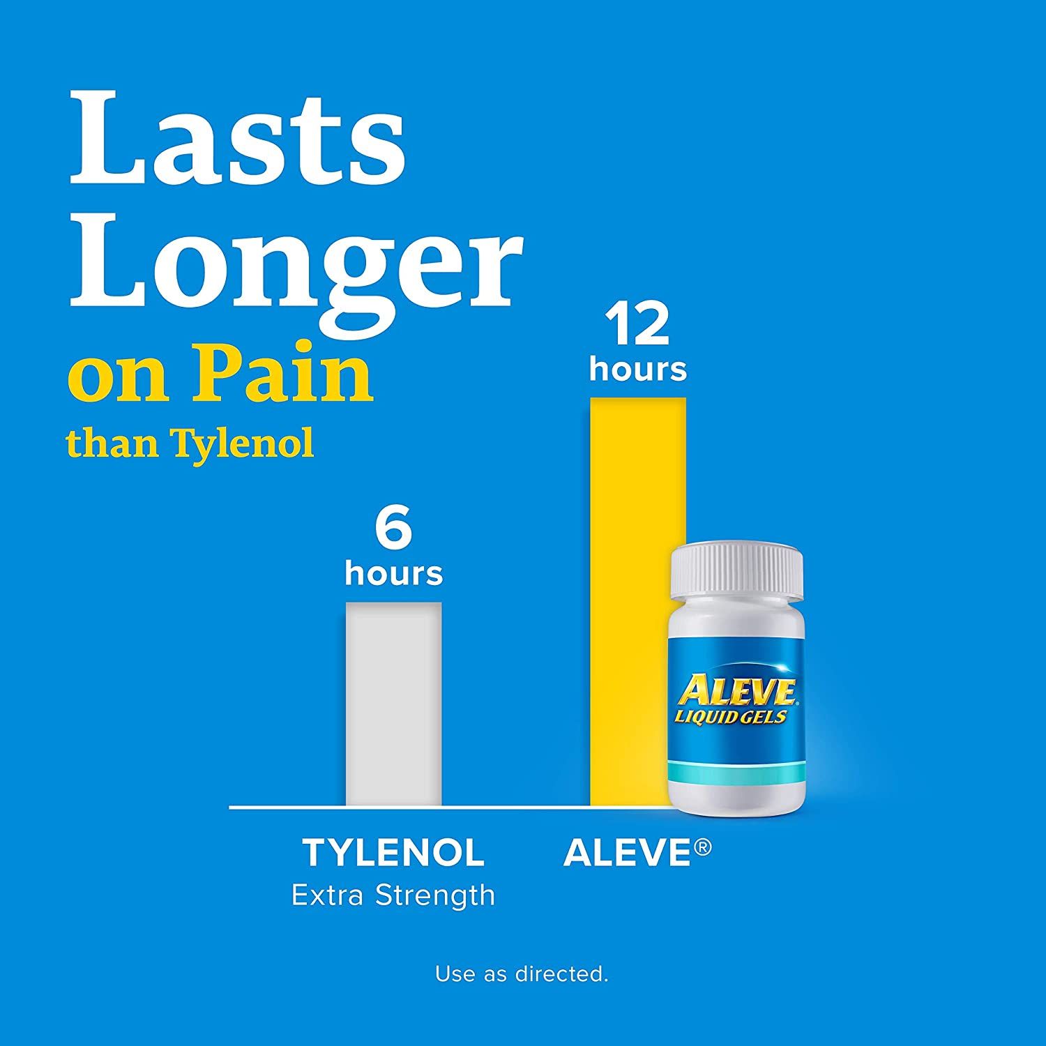Aleve Liquid Gels Pain Reliever Capsules, 220 mg - 40 ct