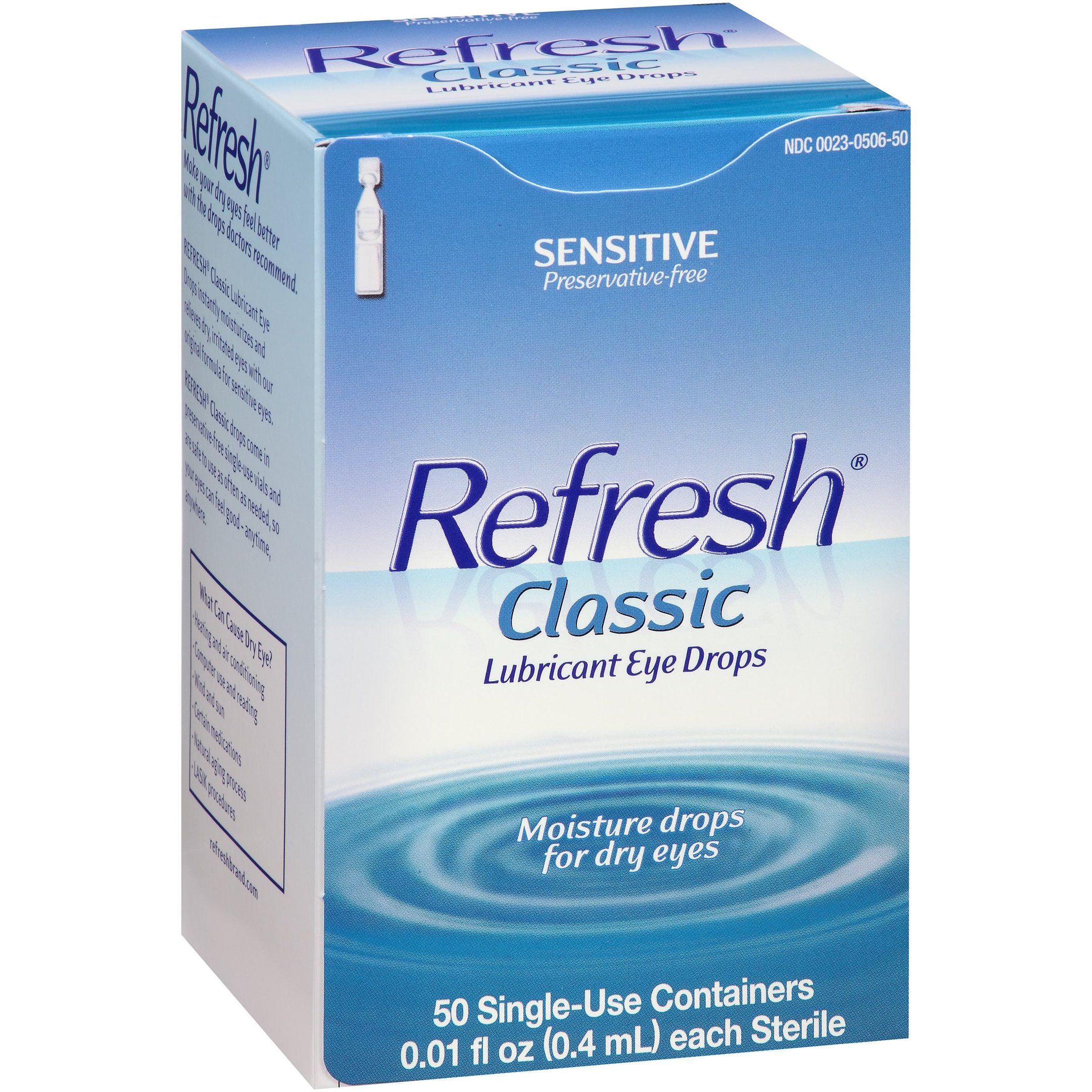 Refresh Preservative-Free Eye Drops - 50 ct