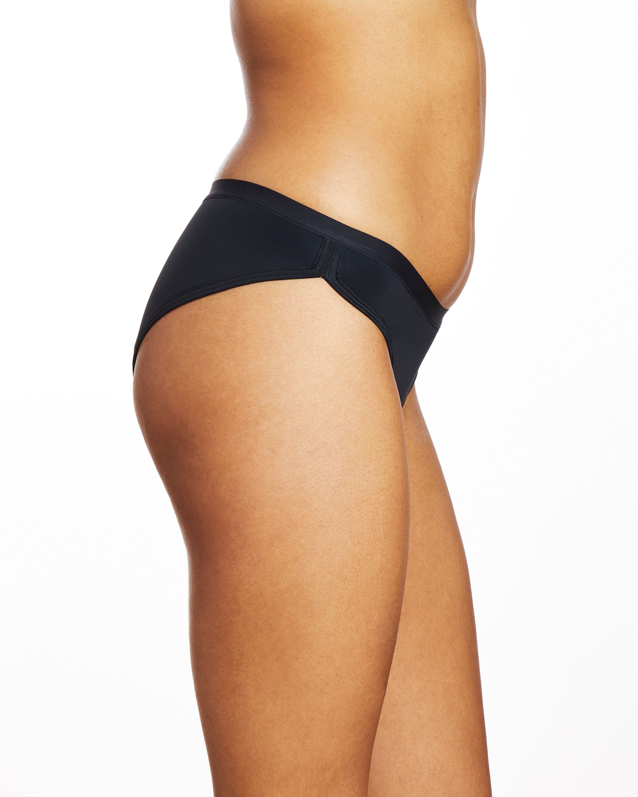Thinx For All period proof hiphugger brief with moderate