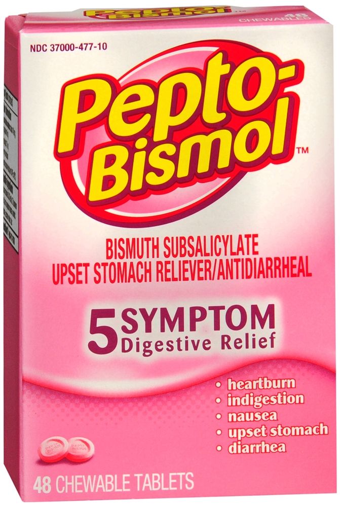 Pepto-Bismol Chewable Tablets - 48 ct