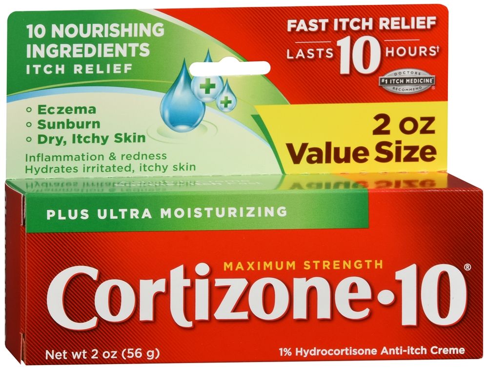Cortizone 10 Plus Ultra Moisturizing Anti-Itch Creme - 2 oz