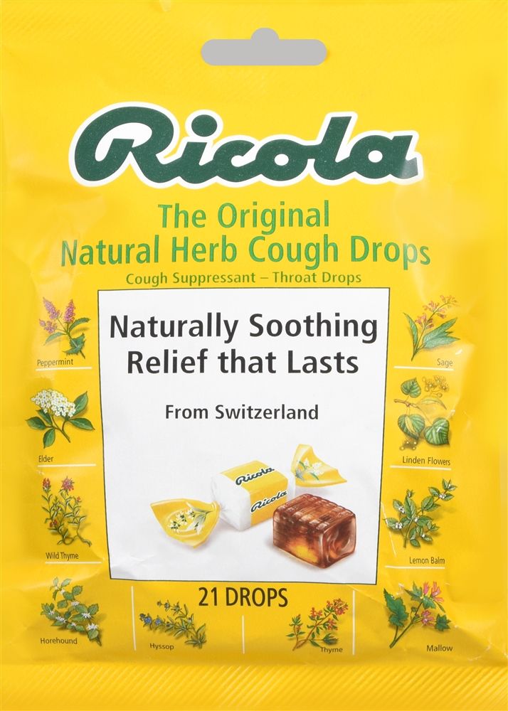 Ricola Cough Drops The Original Natural Herb - 21 ct