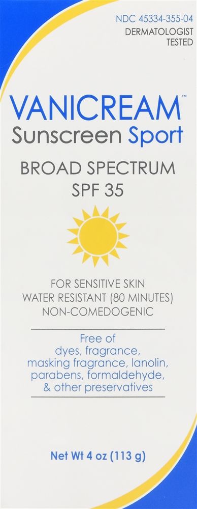 DISCVanicream Sunscreen Sport Lotion, SPF 35 - 4 oz