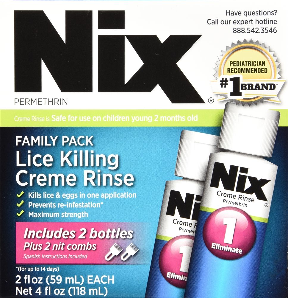 Nix Lice Killing Creme Rinse - 2 fl oz