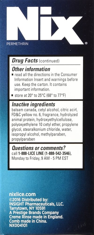 Nix Lice Killing Creme Rinse - 2 fl oz
