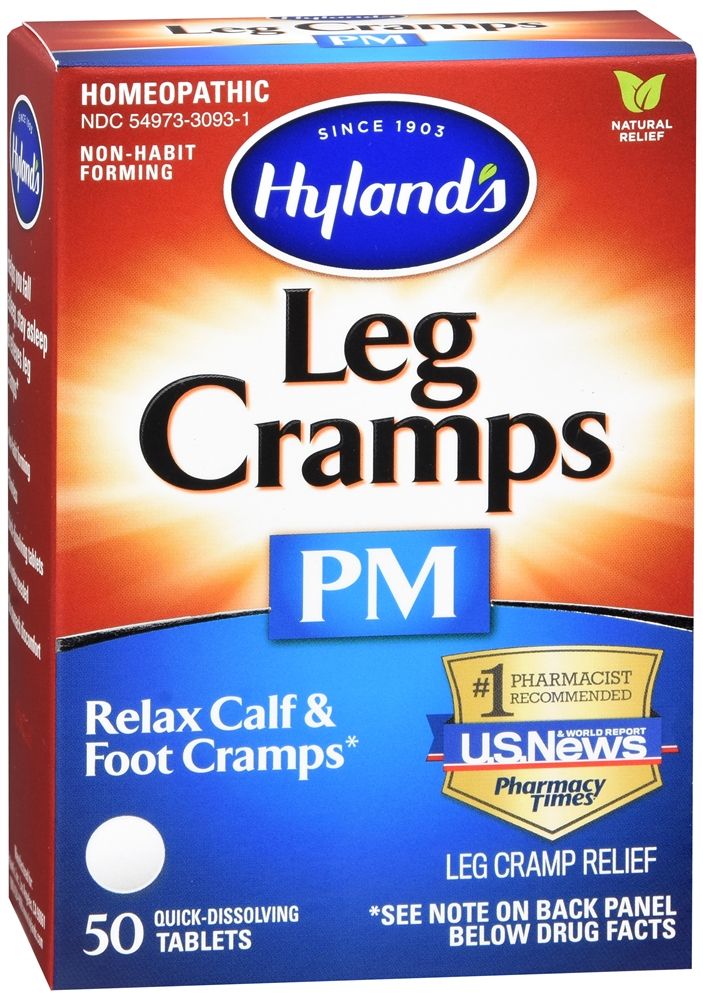 Hyland's Leg Cramps PM Quick-Dissolving Tablets - 50 ct