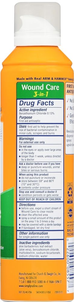 Arm & Hammer Simply Saline Wound Care 3-in-1 Spray