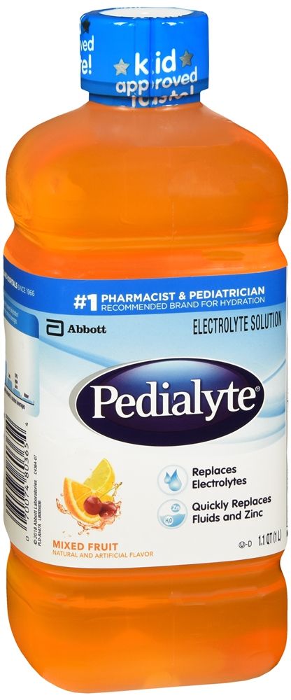 Pedialyte Electrolyte Solution, Mixed Fruit Flavor - 33.8 fl oz