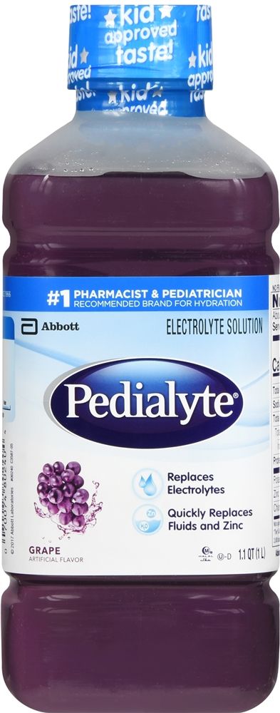Pedialyte Electrolyte Solution, Grape - 33.8 fl oz