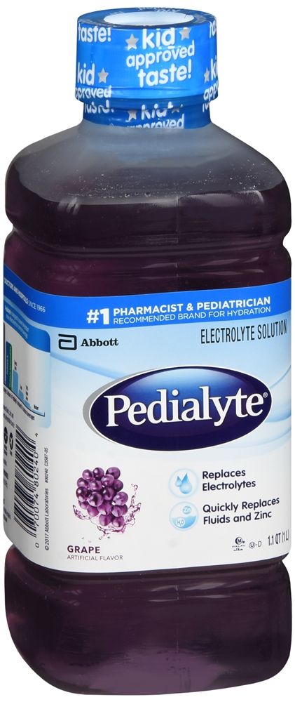 Pedialyte Electrolyte Solution, Grape - 33.8 fl oz