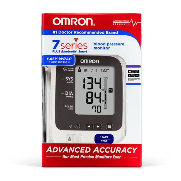 DISCOmron 7 Series Wireless Bluetooth Upper Arm Blood Pressure Monitor