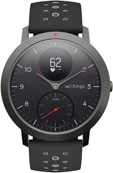 Withings Steel HR Sport - Multisport Hybrid Smartwatch