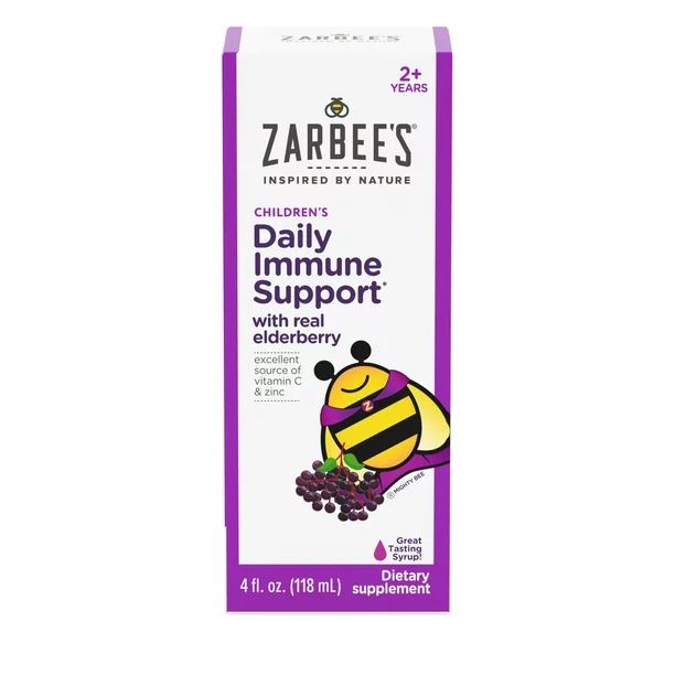 Zarbee's Naturals Children's Elderberry Syrup - 4 fl oz