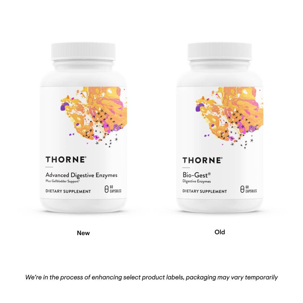Thorne Advanced Digestive Enzymes (formerly Bio-Gest) - 60 ct