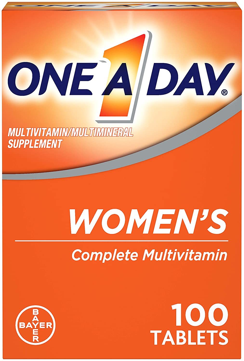 One A Day Women's Multivitamin Tablets - 100 ct
