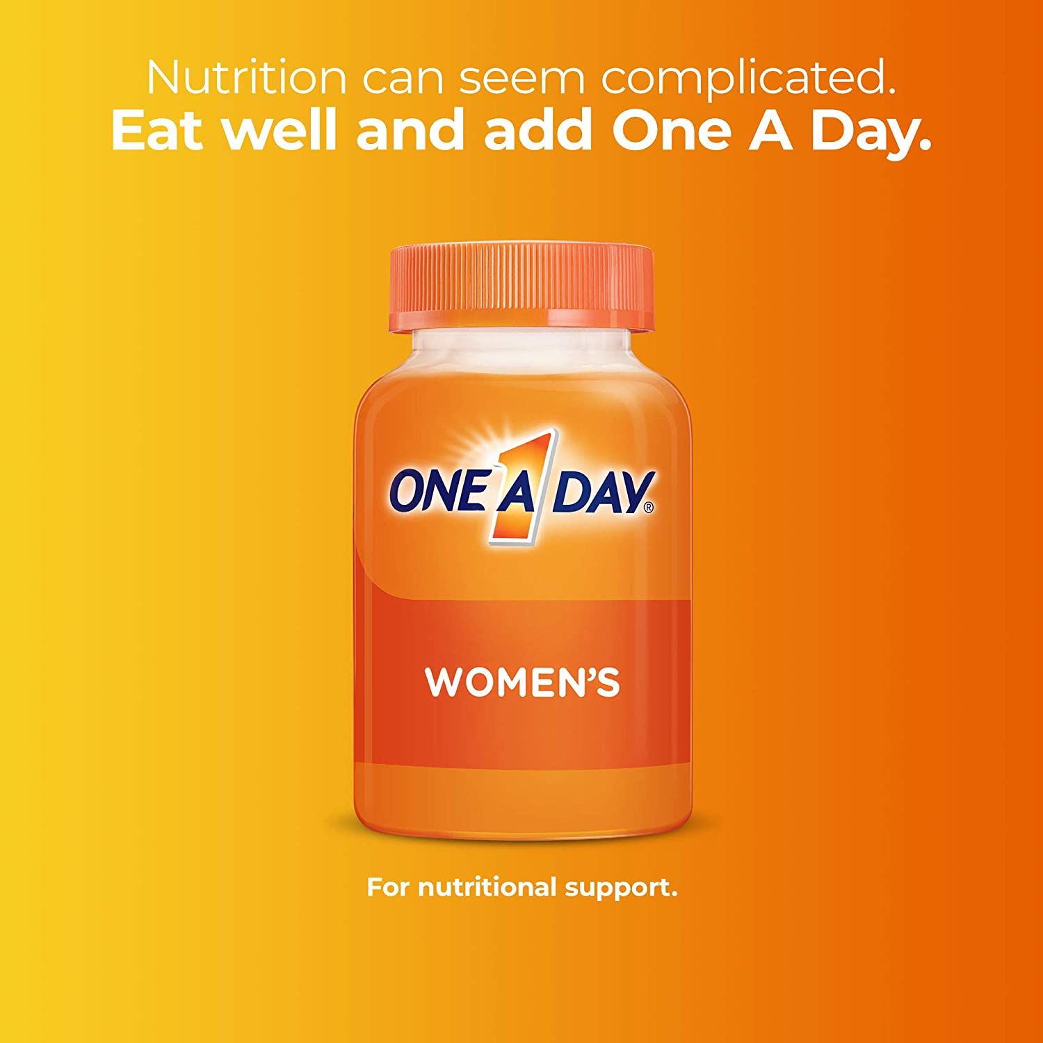 One A Day Women's Multivitamin Tablets - 100 ct