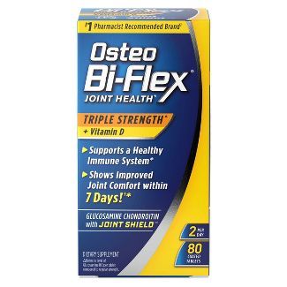 Osteo Bi-Flex Triple-Strength & Vitamin D Joint Health - 80 ct