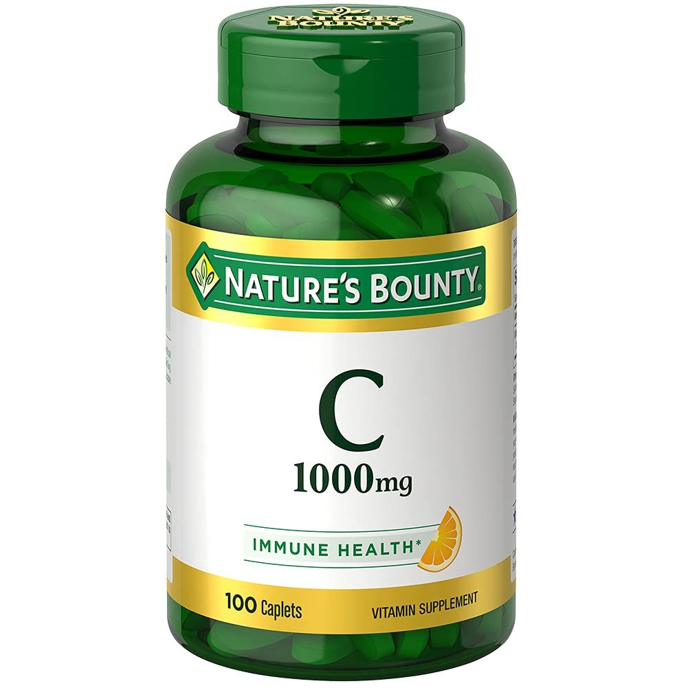 Nature's Bounty Vitamin C, 1000 mg Caplets - 100 ct