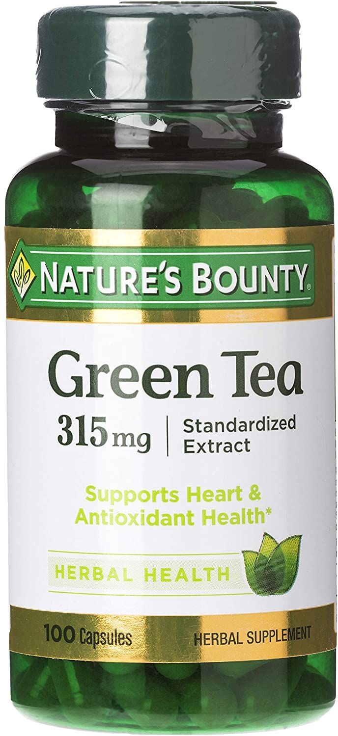 Nature's Bounty Green Tea Extract 315 mg Capsules - 100 ct