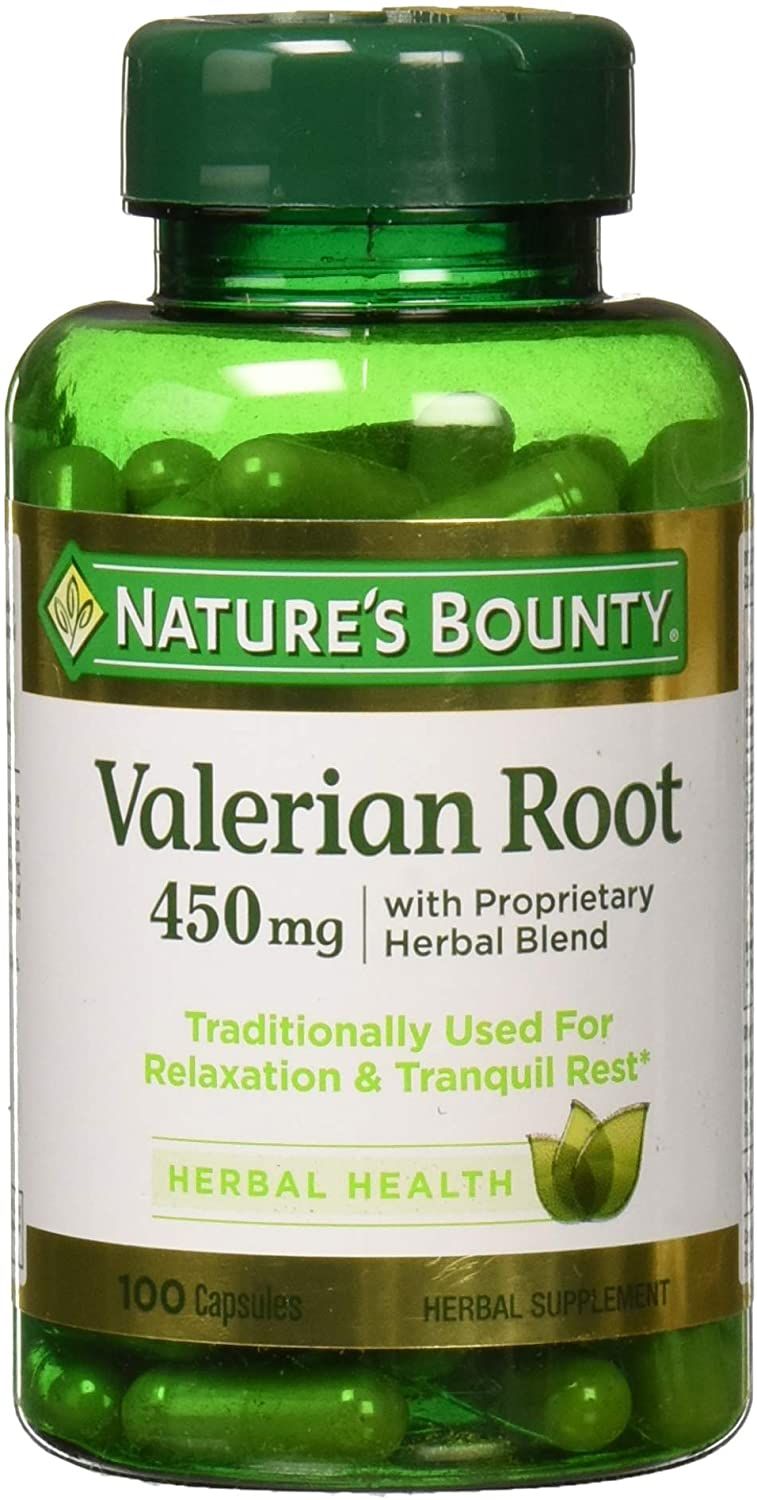 Nature's Bounty Valerian Root Capsules, 450 mg - 100 ct
