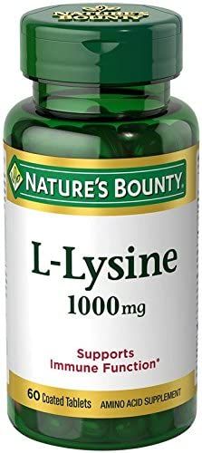 Nature's Bounty L-Lysine 1000 mg Tablets - 60 ct