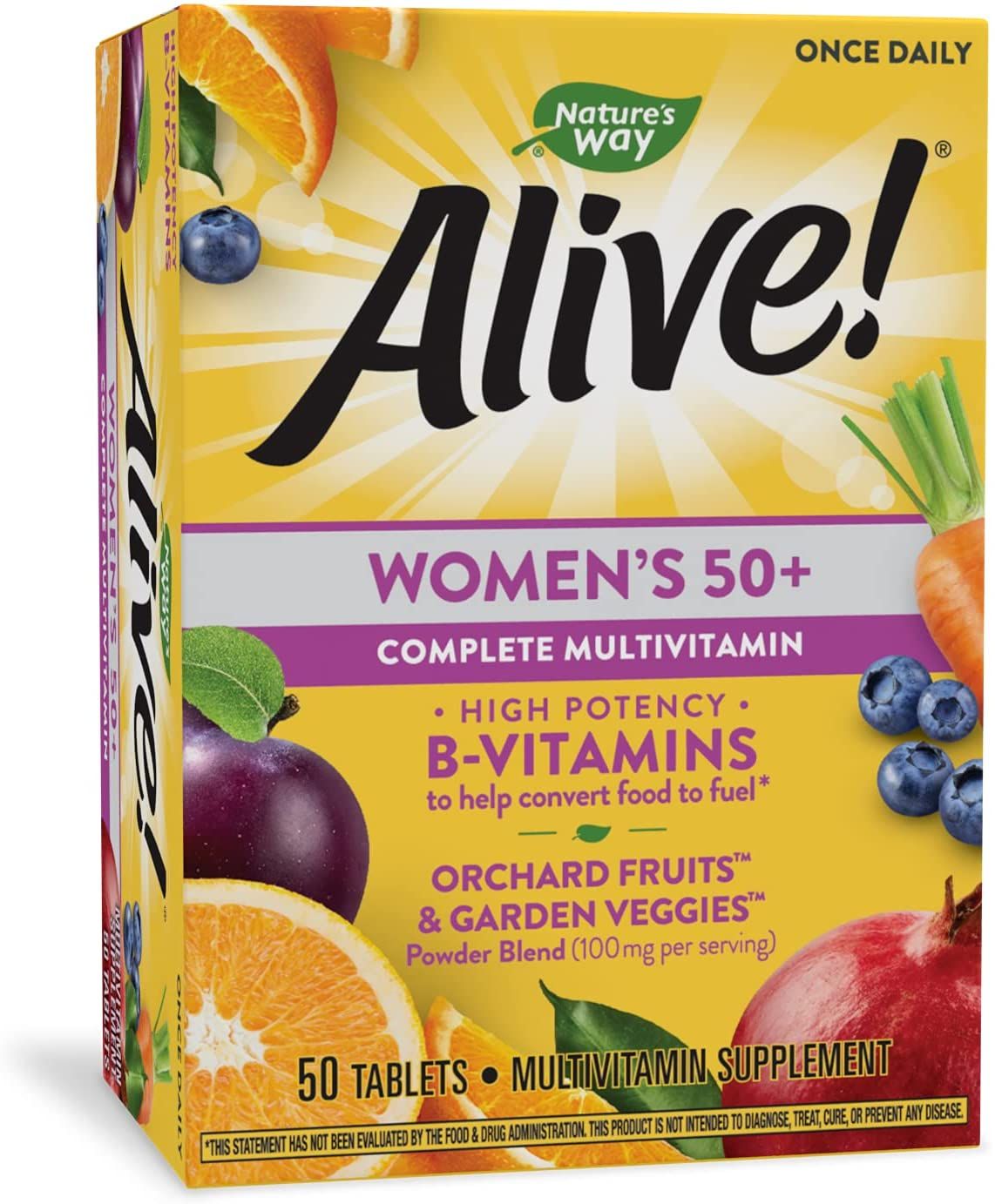 Nature's Way Alive! Women's 50+ Complete Multivitamin Tablets - 50 ct