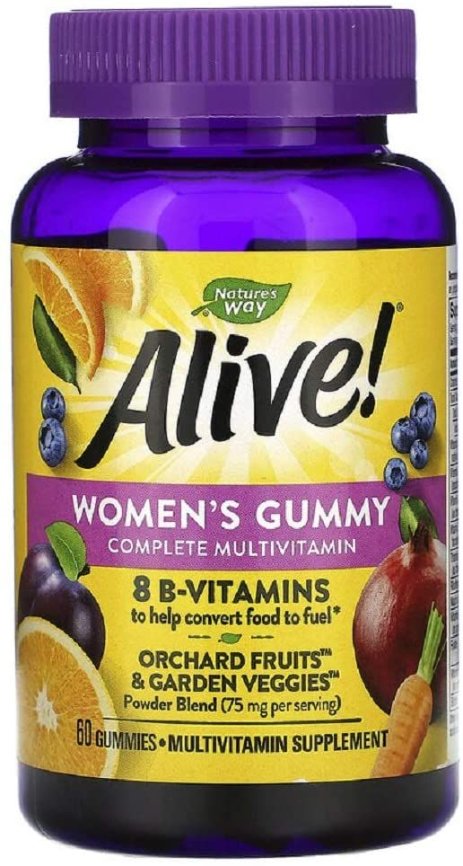 Nature's Way Alive! Women's Gummy Vitamins, Fruit Flavor - 60 ct